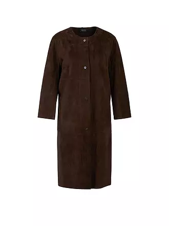 MARC CAIN | Manteau en cuir | braun